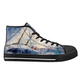 Women's Sailing High Top Canvas Shoes