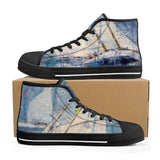 Women's Sailing High Top Canvas Shoes