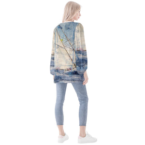 Women's Long Sleeve Sailing Blouse