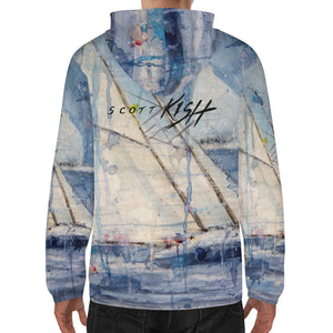 Men's Lightweight Sailing Zip Hoodie