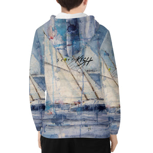 Youth Lightweight Sailing Zip Hoodie