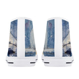Women's Sailing High Top Canvas Shoes
