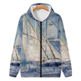 Men's Lightweight Sailing Zip Hoodie
