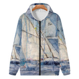 Women's Lightweight Sailing Zip Hoodie