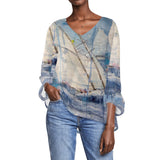Women's Long Sleeve Sailing Blouse
