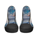 Women's Sailing High Top Canvas Shoes
