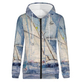 Women's Lightweight Sailing Zip Hoodie