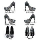 skull 5" high heels by Scott Kish