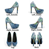 high heel surfing pumps by artist Scott Kish