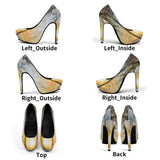 Scott Kish art platform high heels