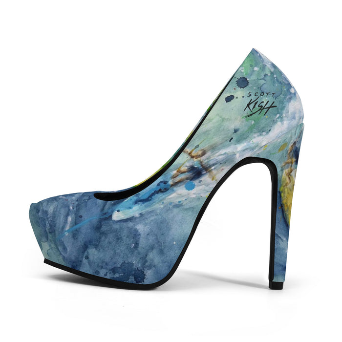 surfer high heels