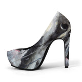 5" platform heels