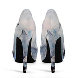 5" high heel shoes