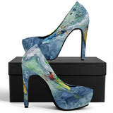 surfing platform high heels by Scott Kish
