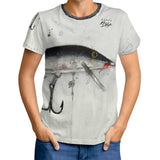 Men's Fishing T-Shirt - Classic Floating Lure