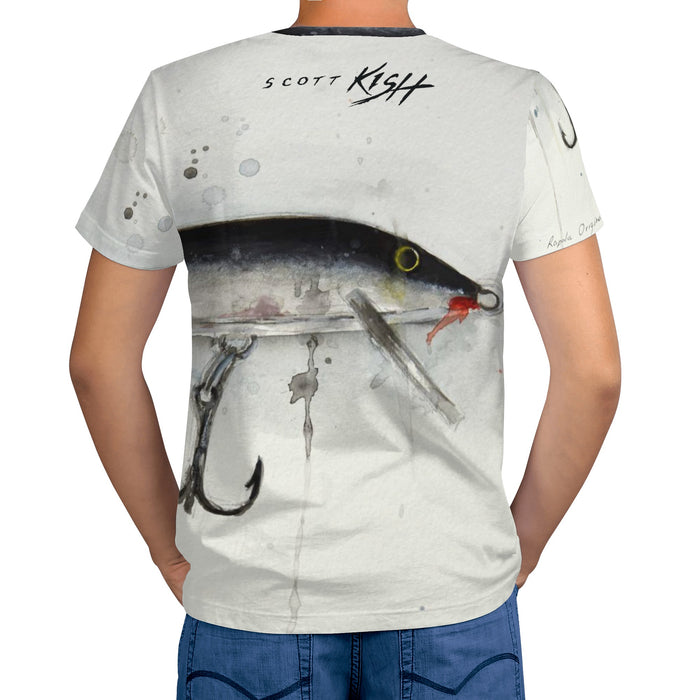 Men's Fishing T-Shirt - Classic Floating Lure