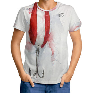 Men's Fishing T-Shirt - Red Devil Lure