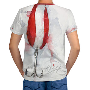 Men's Fishing T-Shirt - Red Devil Lure