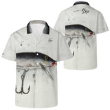 Men's Fishing Hawaiian Shirt - Classic Floating Lure