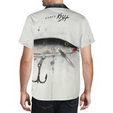Men's Fishing Hawaiian Shirt - Classic Floating Lure