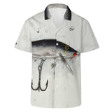 Men's Fishing Hawaiian Shirt - Classic Floating Lure