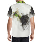 Men's Fishing Hawaiian Shirt - Wooly Bugger Fly