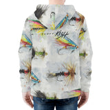 Men's Heavy Fly Fishing Zip Hoodie