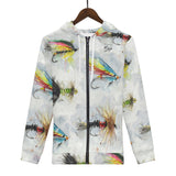 Men's Heavy Fly Fishing Zip Hoodie