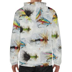 Men's Lightweight Zip Fly Fishing Hoodie