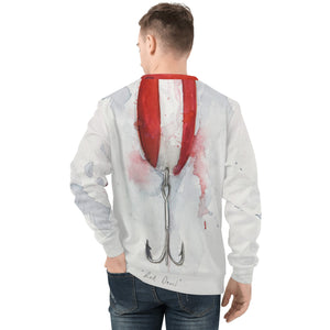 Men's Fishing Sweatshirt - Red Devil Lure