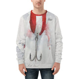 Men's Fishing Sweatshirt - Red Devil Lure