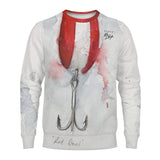 Men's Fishing Sweatshirt - Red Devil Lure