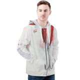 Men's Heavy Fishing Zip Hoodie - Red Devil Lure