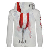 Men's Lightweight Fishing Hoodie - Red Devil Lure