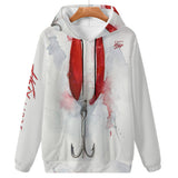 Men's Lightweight Fishing Hoodie - Red Devil Lure