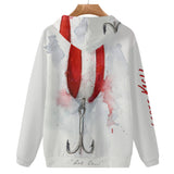 Men's Lightweight Fishing Hoodie - Red Devil Lure