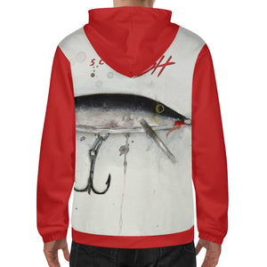 Men's Lightweight Fishing Hoodie - Classic Floating Lure