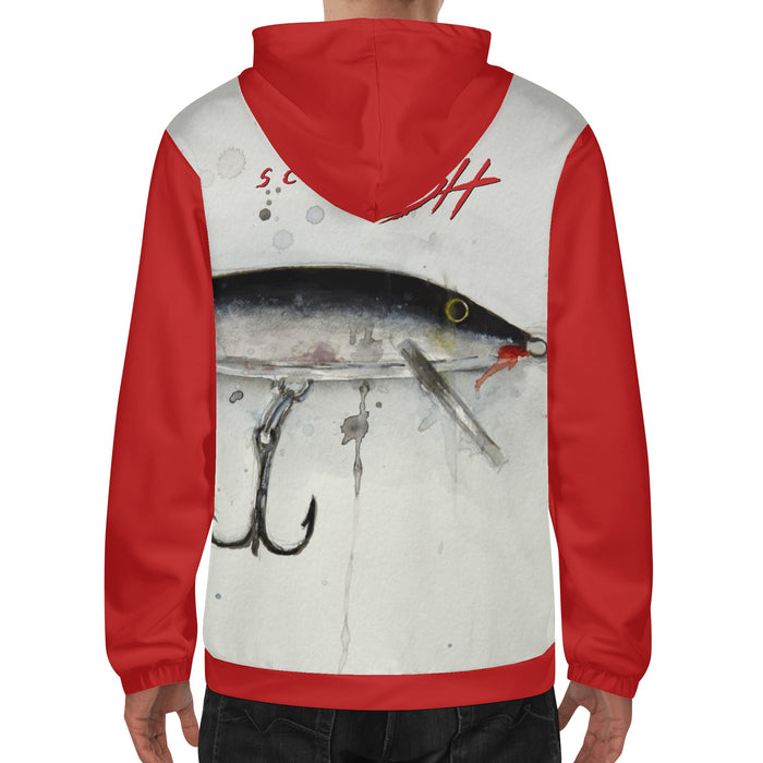 Men's Lightweight Fishing Hoodie - Classic Floating Lure