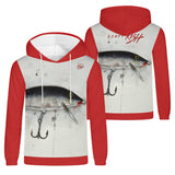 Men's Lightweight Fishing Hoodie - Classic Floating Lure