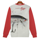 Men's Fishing Sweatshirt - Classic Floating Lure