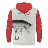 Men's Heavy Fishing Hoodie - Classic Floating Lure