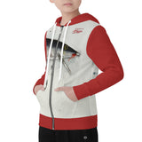 Youth Fishing Zip Hoodie - Classic Floating Lure