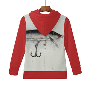Youth Fishing Hoodie - Classic Floating Lure