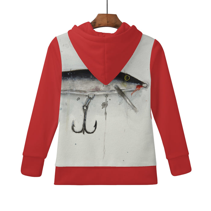 Youth Fishing Hoodie - Classic Floating Lure