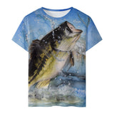 Youth Fishing T-Shirt - Largemouth Bass
