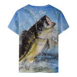 Youth Fishing T-Shirt - Largemouth Bass