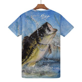 Men's Fishing T-Shirt - Largemouth Bass
