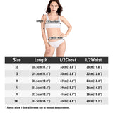 Women's Abstract Blue Sport Bikini
