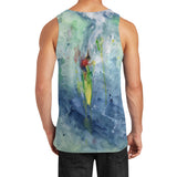 men's surfing tank top - back side