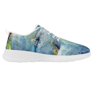 boating and fishing shoes with surfing print